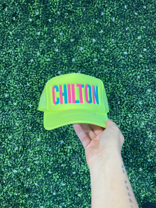 CHILTON foam trucker hat