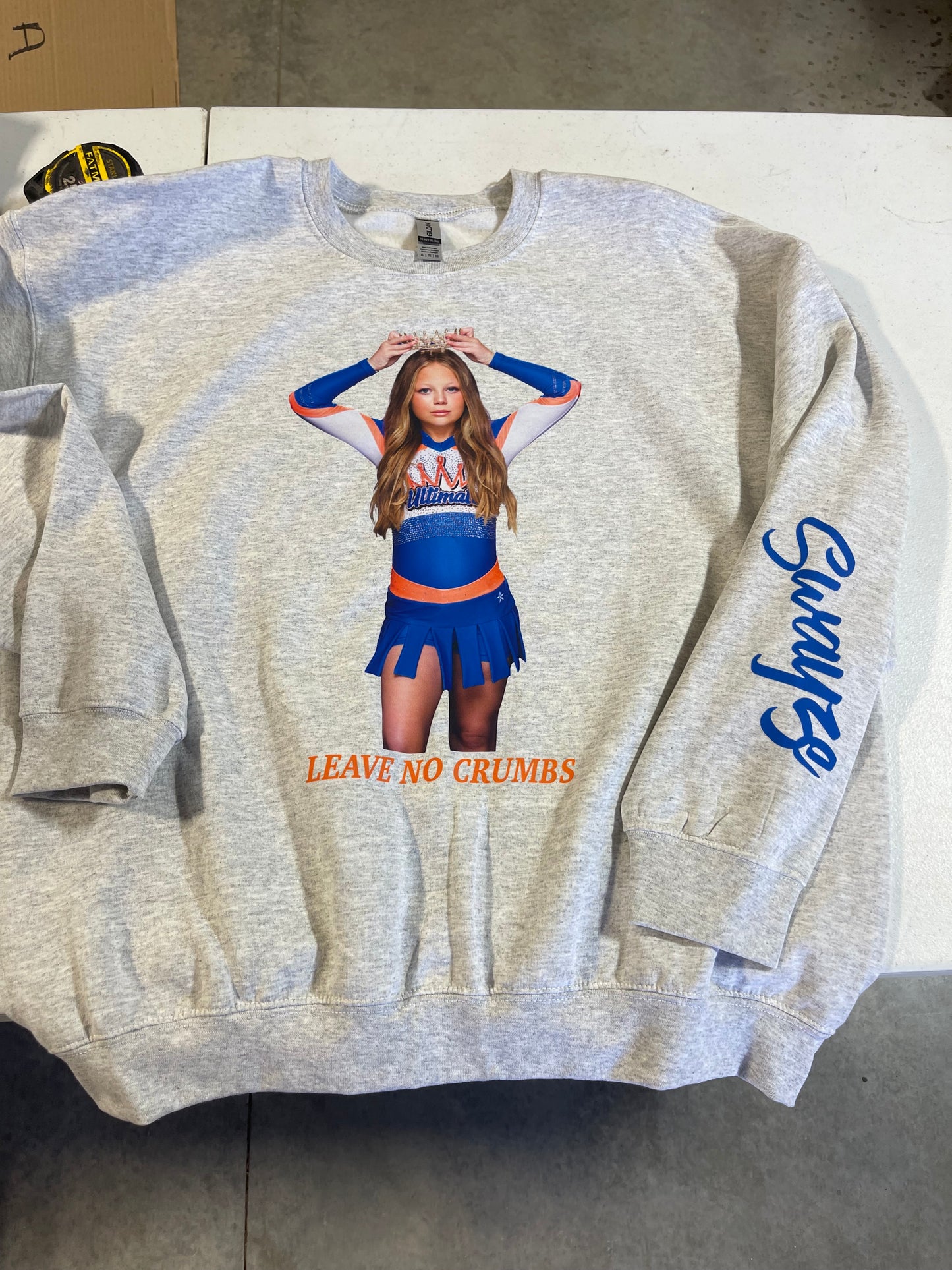 CUSTOM SWEATSHIRT - READ DESCRIPTION
