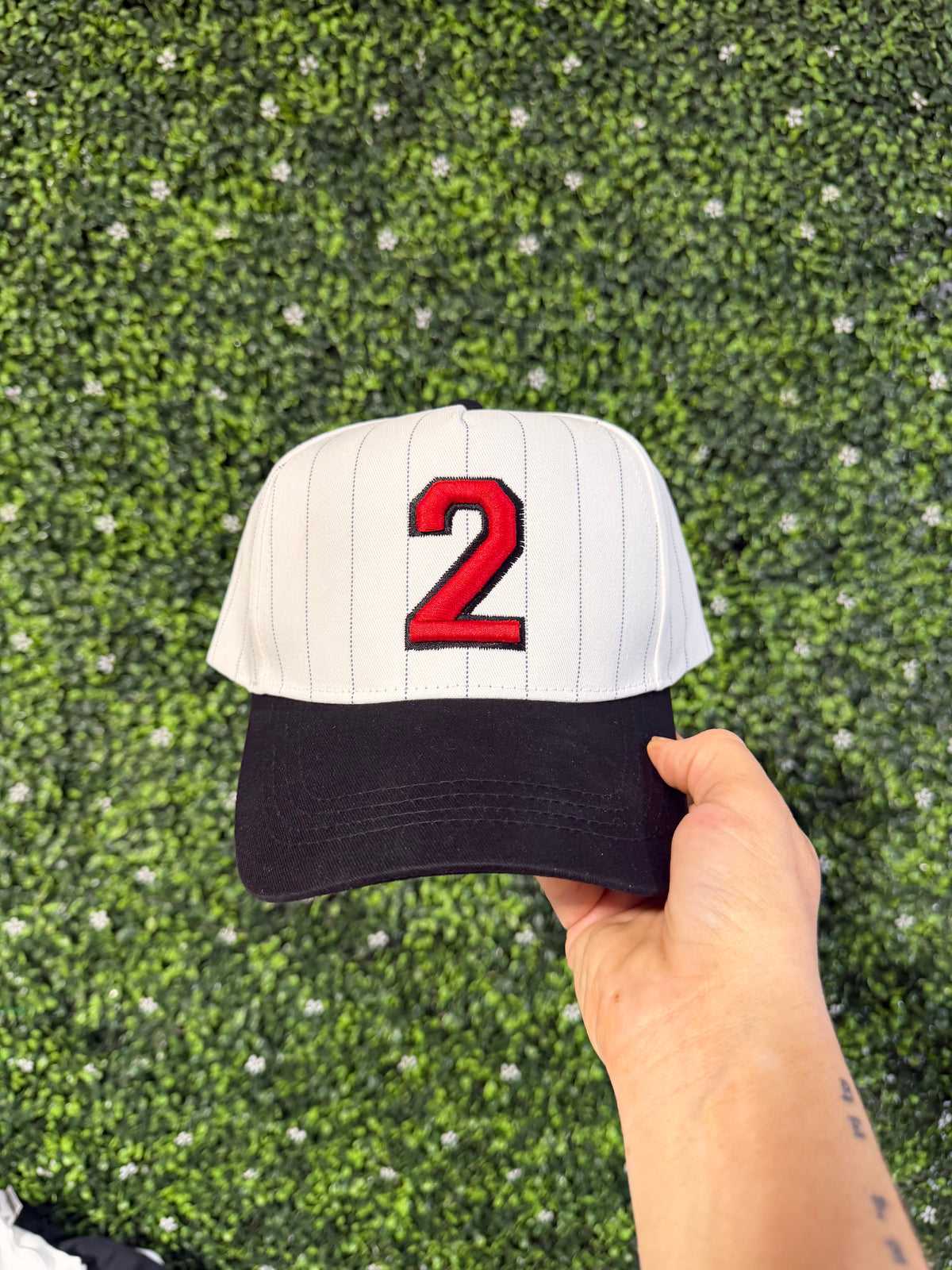PRE-ORDER Custom pinstripe hat #
