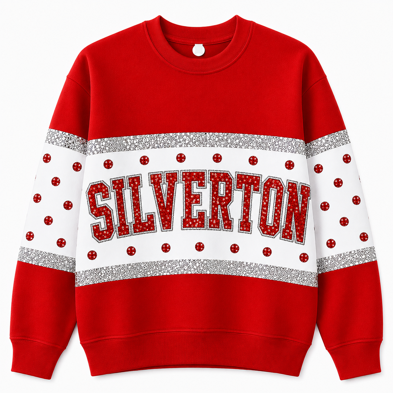 SILVERTON - Custom sequin sweatshirt