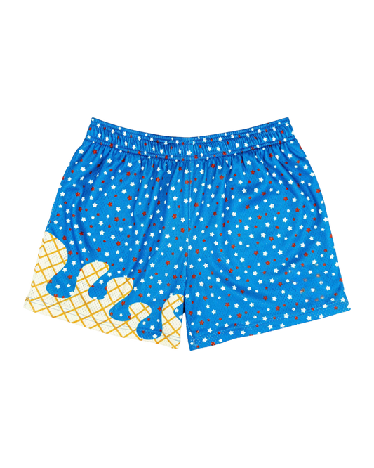 STAR DRIP SHORTS