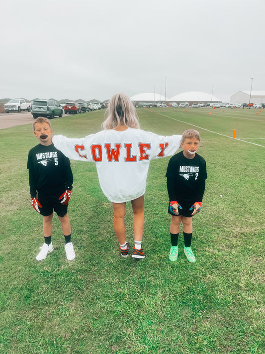 CUSTOM FOOTBALL SWEATSHIRT