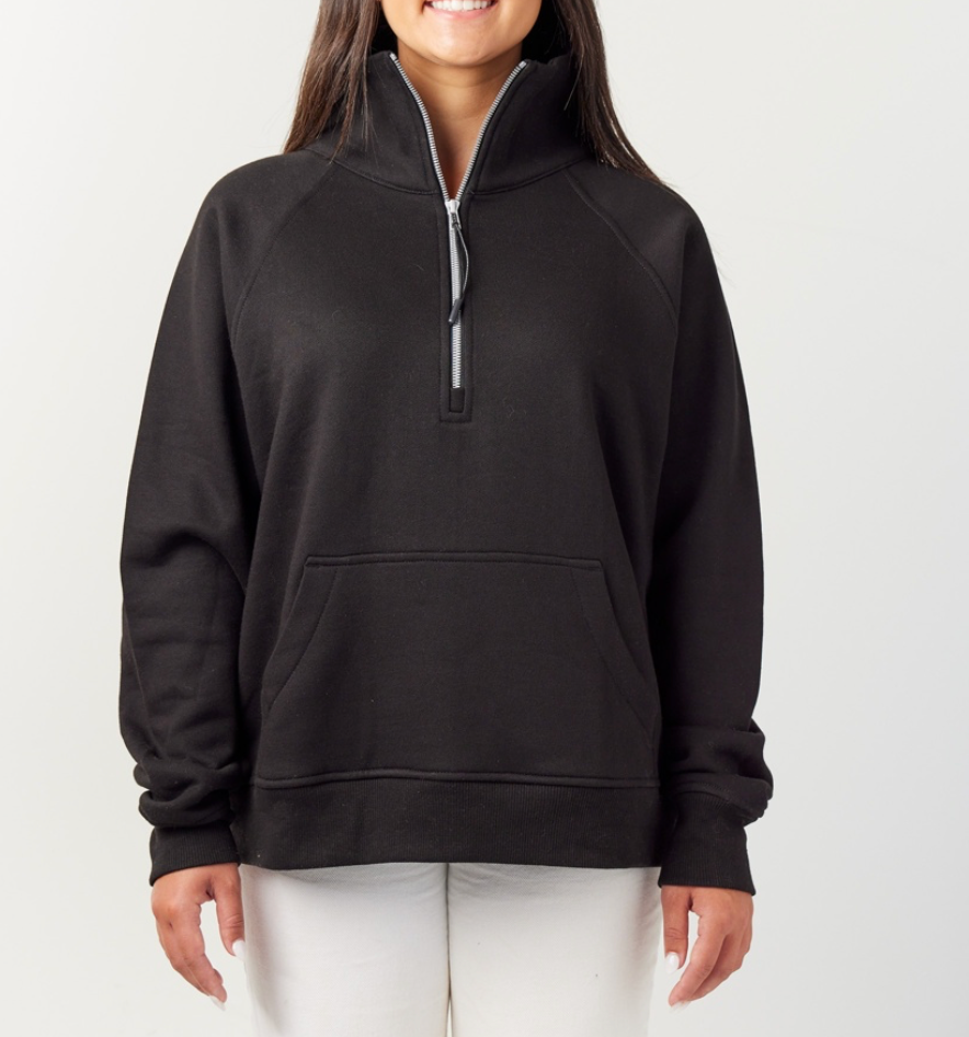 HIGH COLLAR 1/4 ZIP