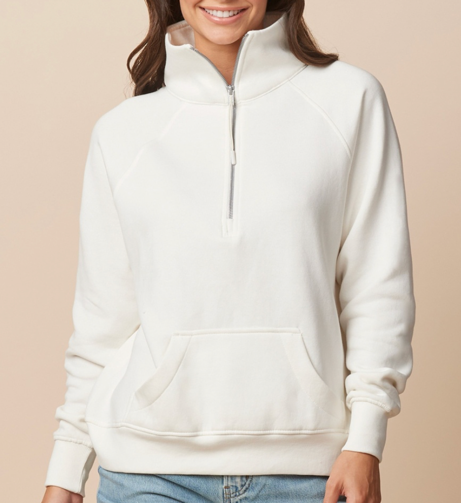 HIGH COLLAR 1/4 ZIP