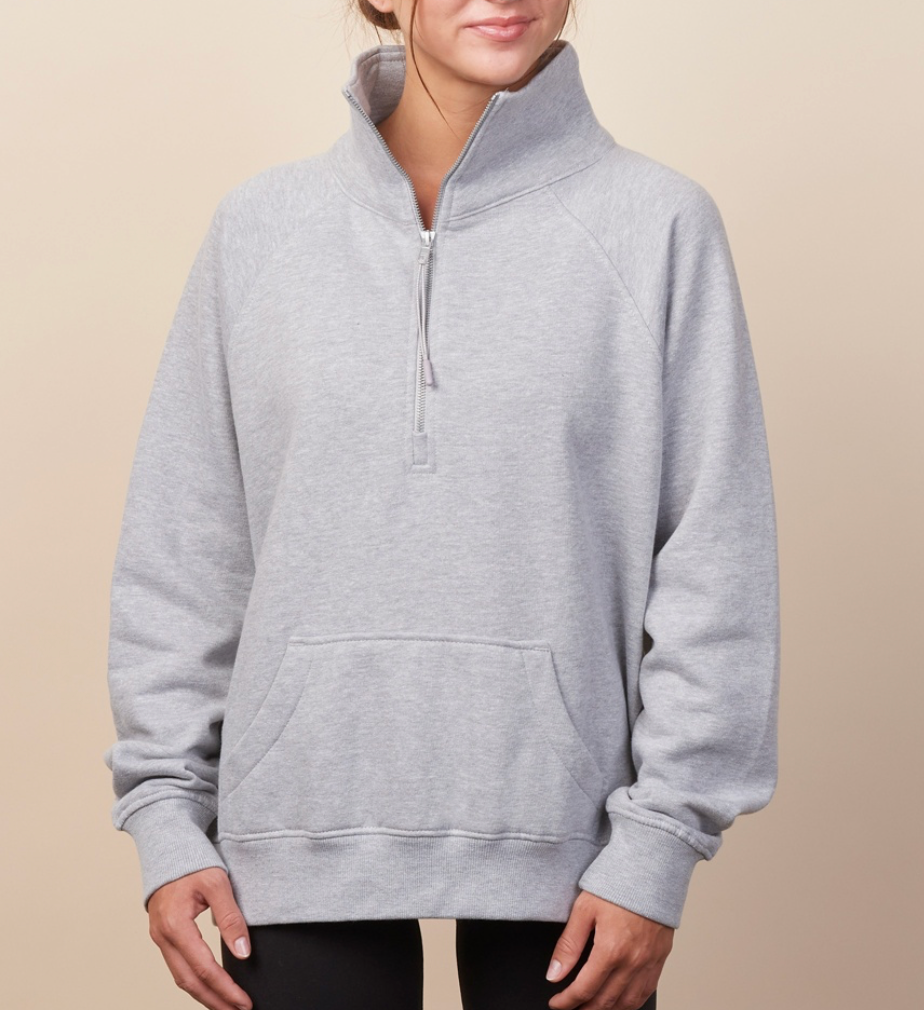HIGH COLLAR 1/4 ZIP