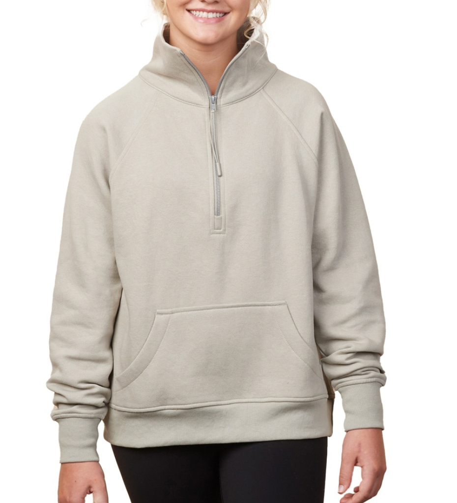 HIGH COLLAR 1/4 ZIP