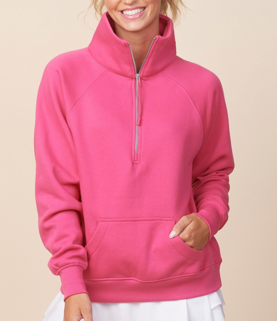 HIGH COLLAR 1/4 ZIP