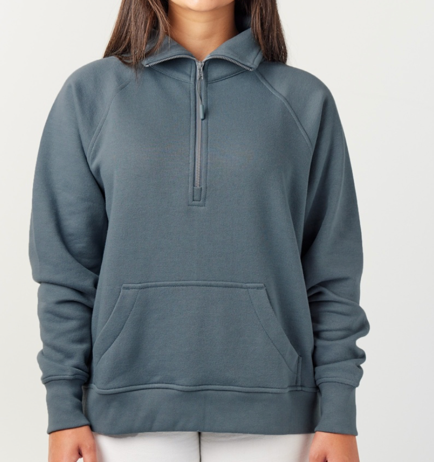 HIGH COLLAR 1/4 ZIP
