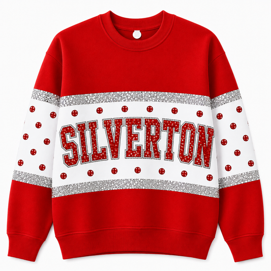 SILVERTON - Custom sequin sweatshirt