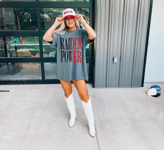 RAIDER POWER - tee