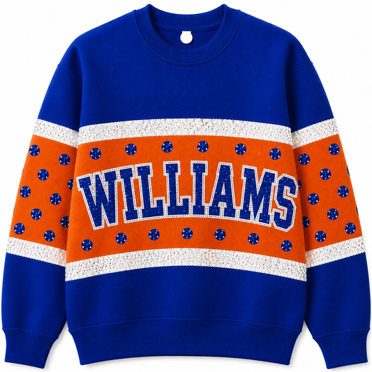 WILLIAMS ELEMENTARY - Custom sequin sweatshirt