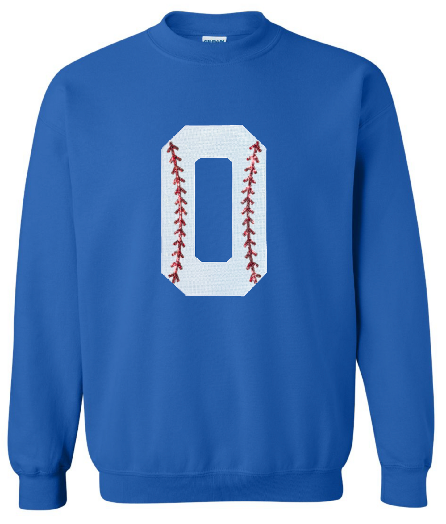 SEQUIN BASEBALL NUMBER