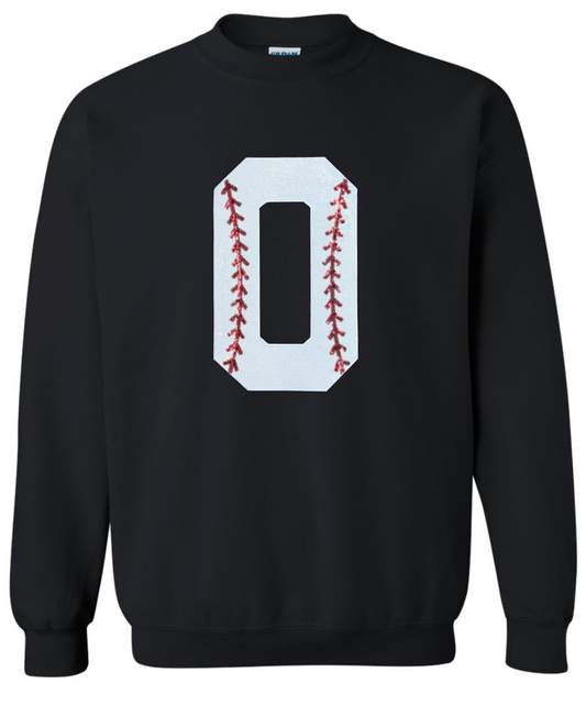 SEQUIN BASEBALL NUMBER