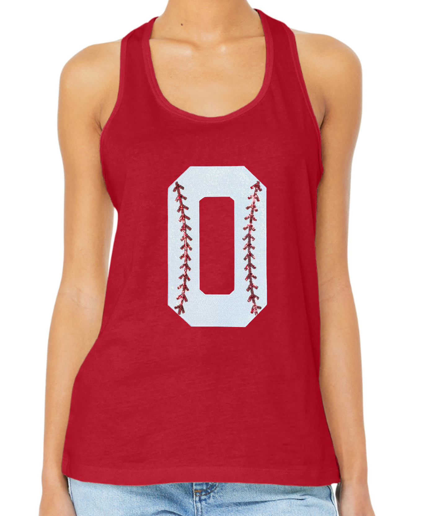 SEQUIN BASEBALL NUMBER