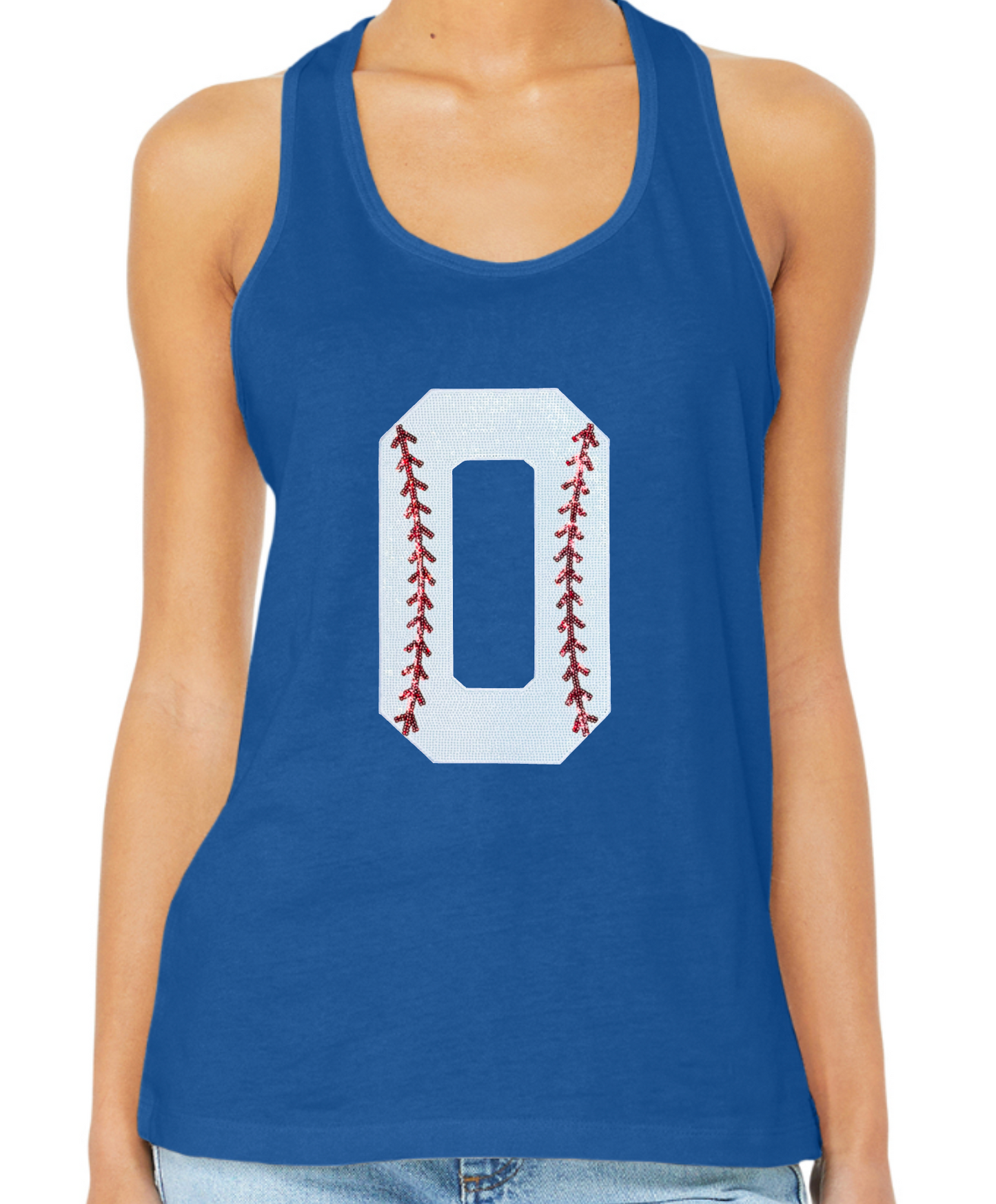 SEQUIN BASEBALL NUMBER