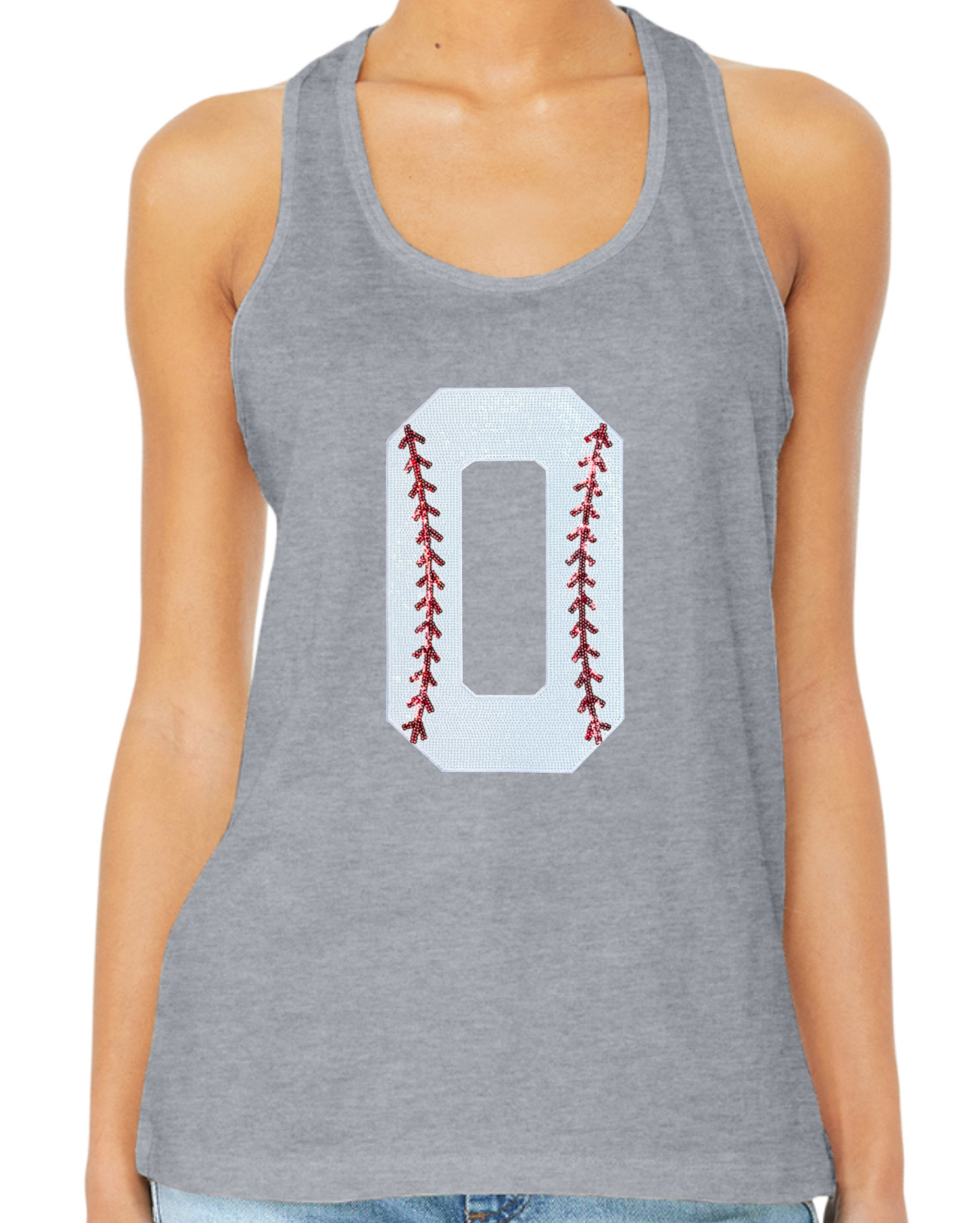 SEQUIN BASEBALL NUMBER