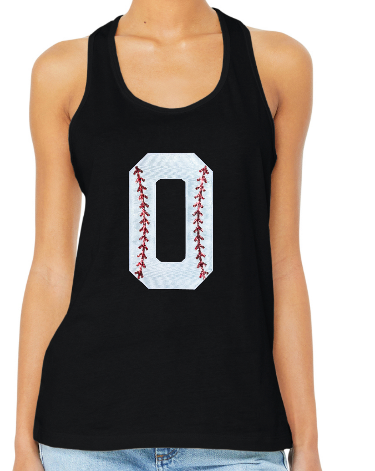 SEQUIN BASEBALL NUMBER