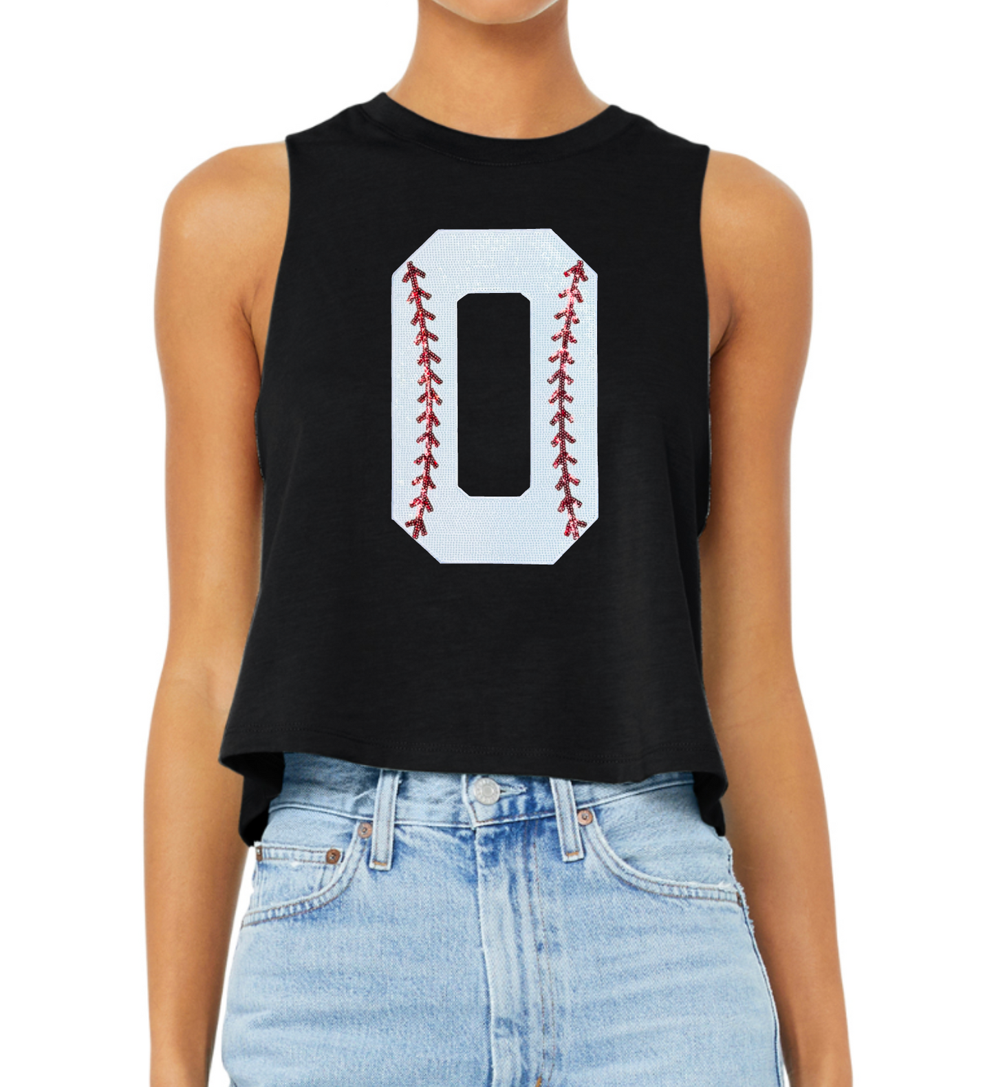 SEQUIN BASEBALL NUMBER