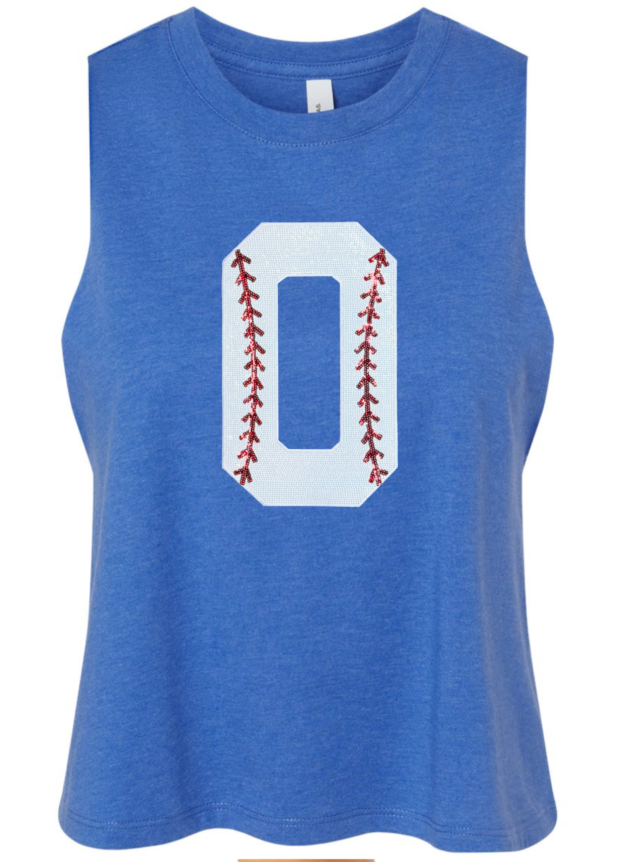 SEQUIN BASEBALL NUMBER