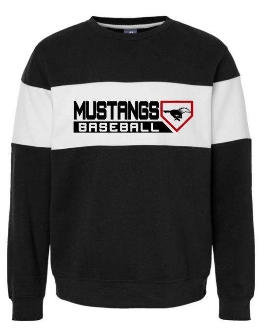 MUSTANGS BASEBALL - color block