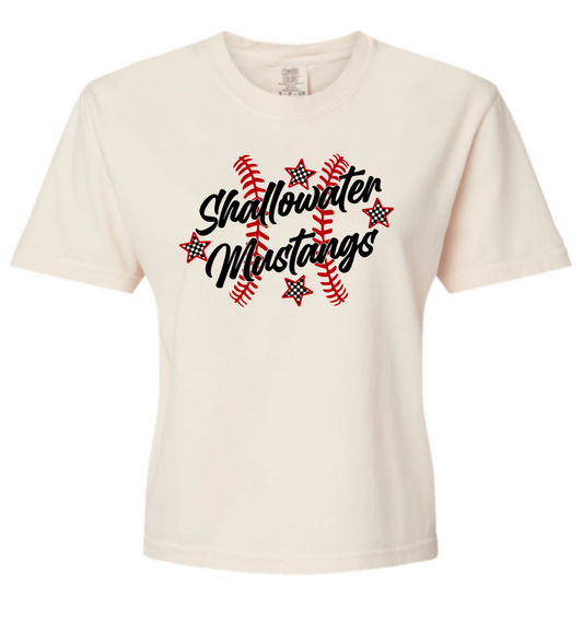 Shallowater Mustangs - laces & stars