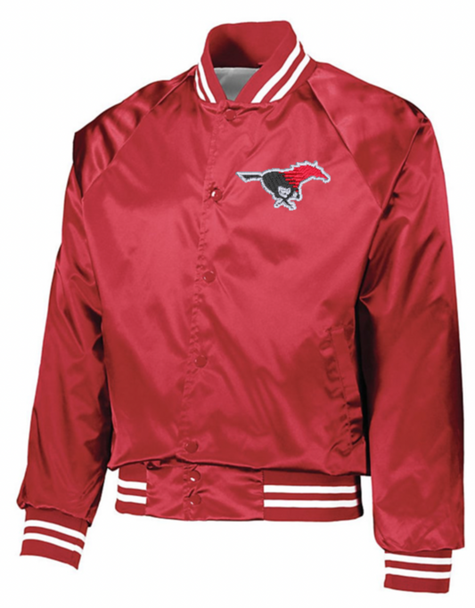 SATIN BOMBER JACKET