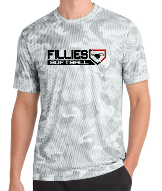 FILLIES SOFTBALL - CAMO dri-fit