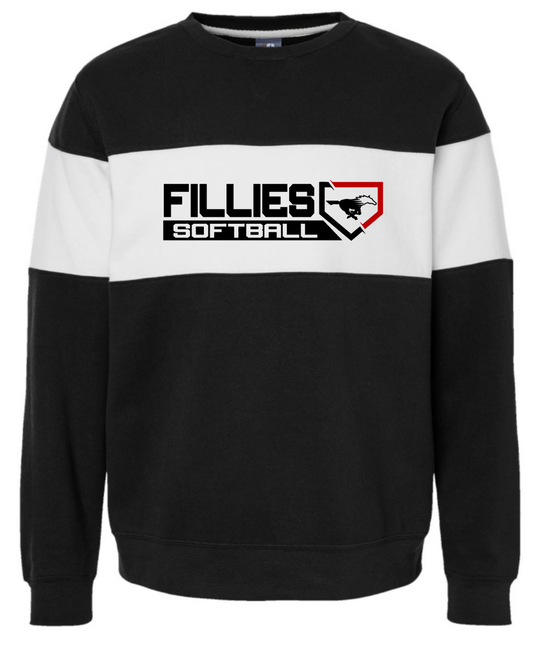 FILLIES SOFTBALL - color block