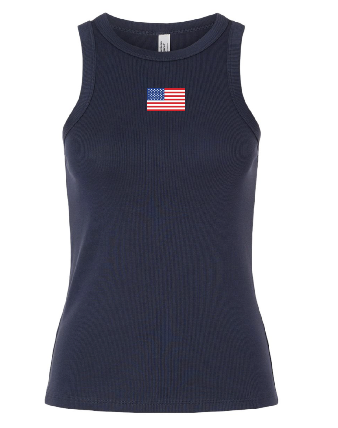 Simple USA Embroidered Tank