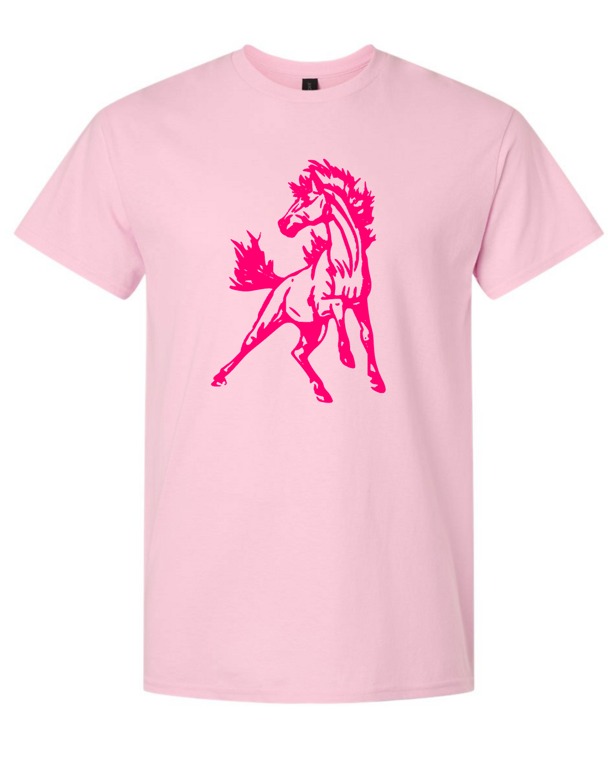 PINK OUT - MUSTANG LOGO